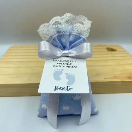 lembrancinha de maternidade com mensagem