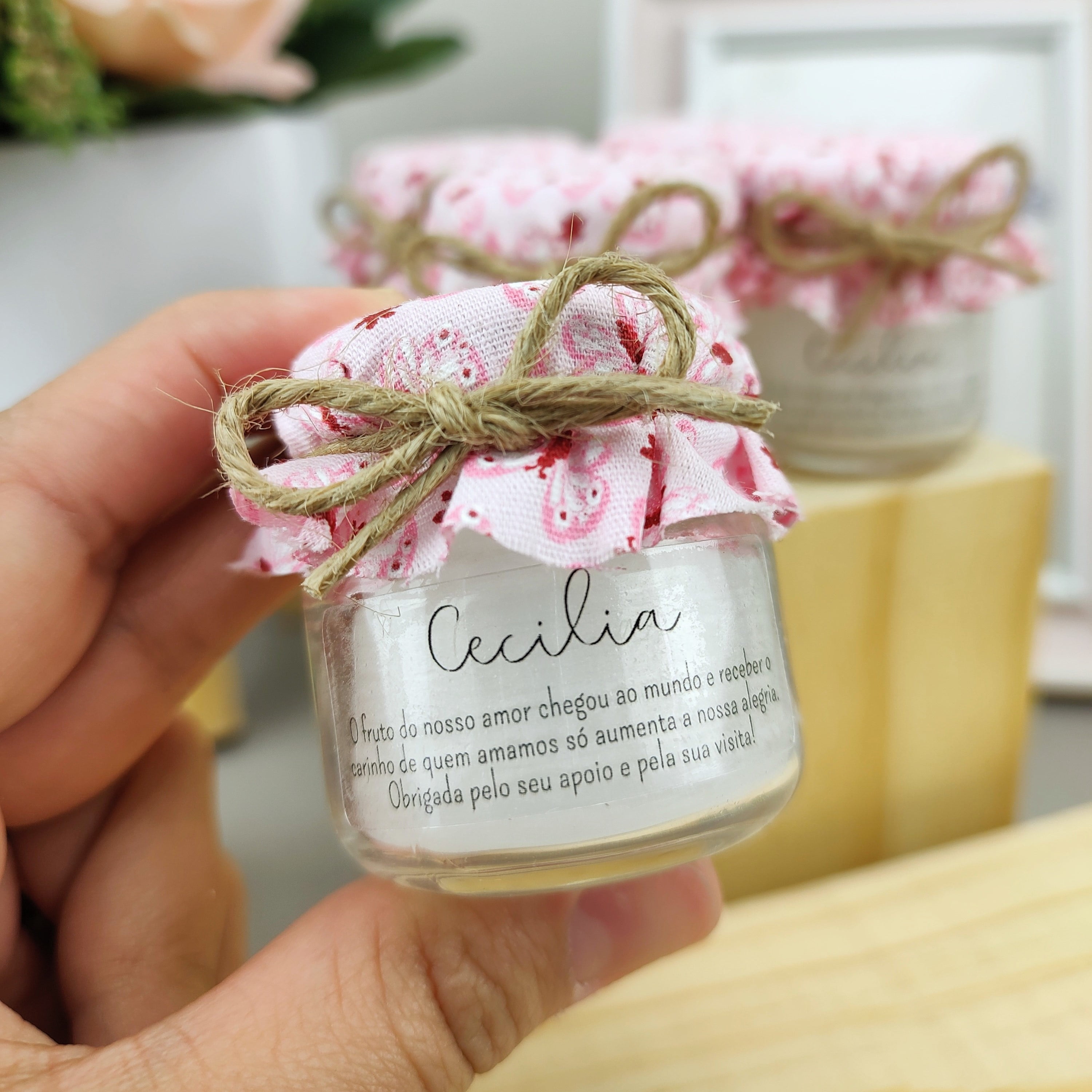 lembrancinha de nascimento de bebê