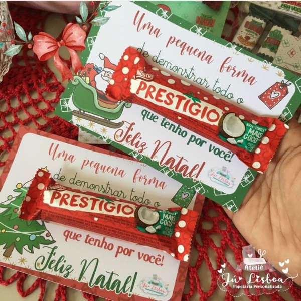 lembrancinha de natal para sorteio