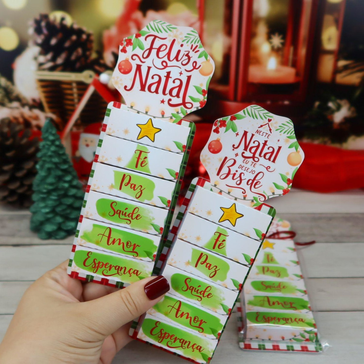 lembrancinha de natal com bis