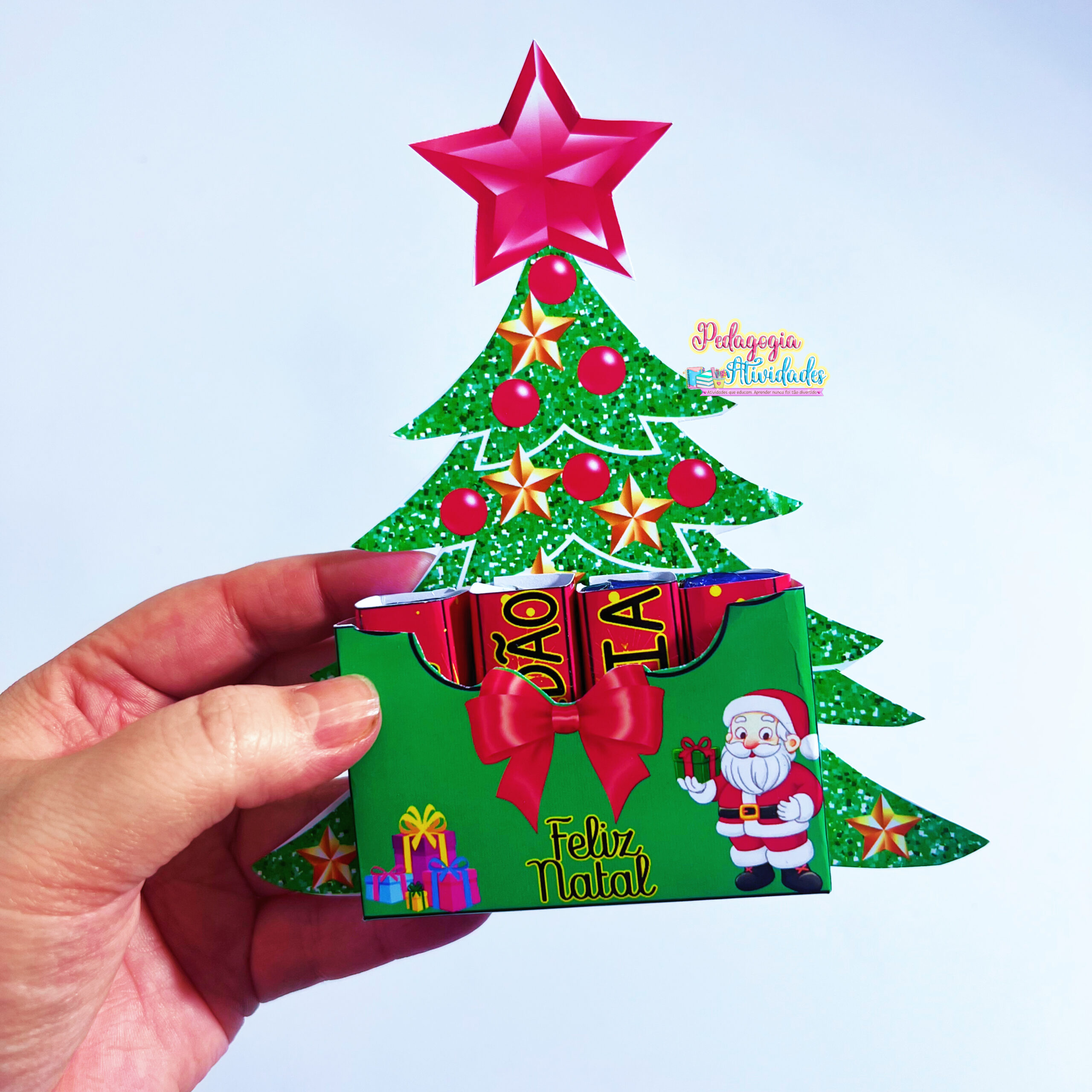 lembrancinha de natal com bis