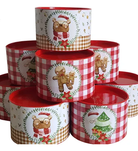 Transforme Latas de Leite em Organizadores Natalinos Incríveis