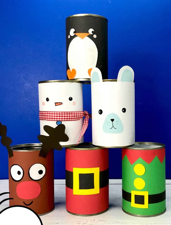 Materiais Essenciais para Decorar Latas de Leite no Natal