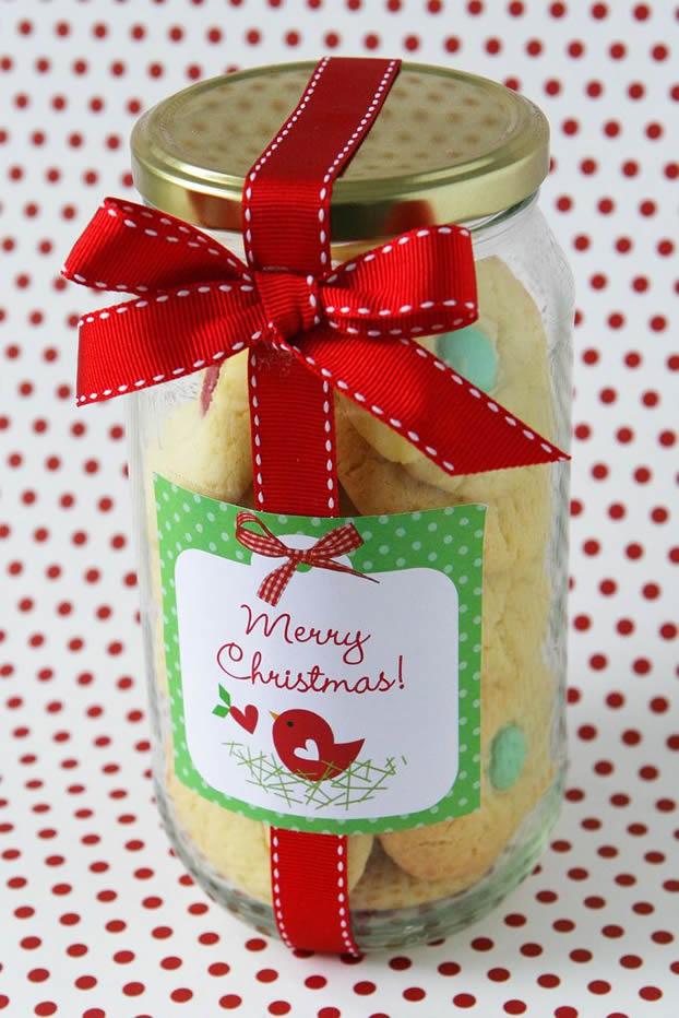 cestinha de natal com pote de margarina tutorial