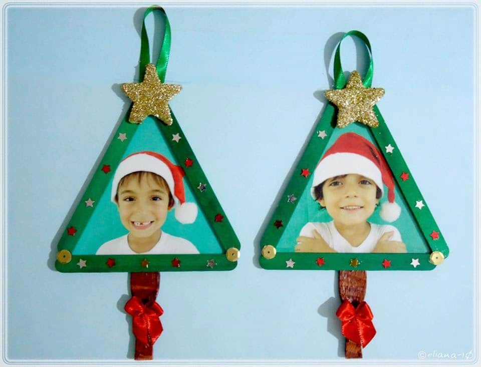 10 ideias de enfeites de Natal com rolo de papel higiênico para fazer com crianças