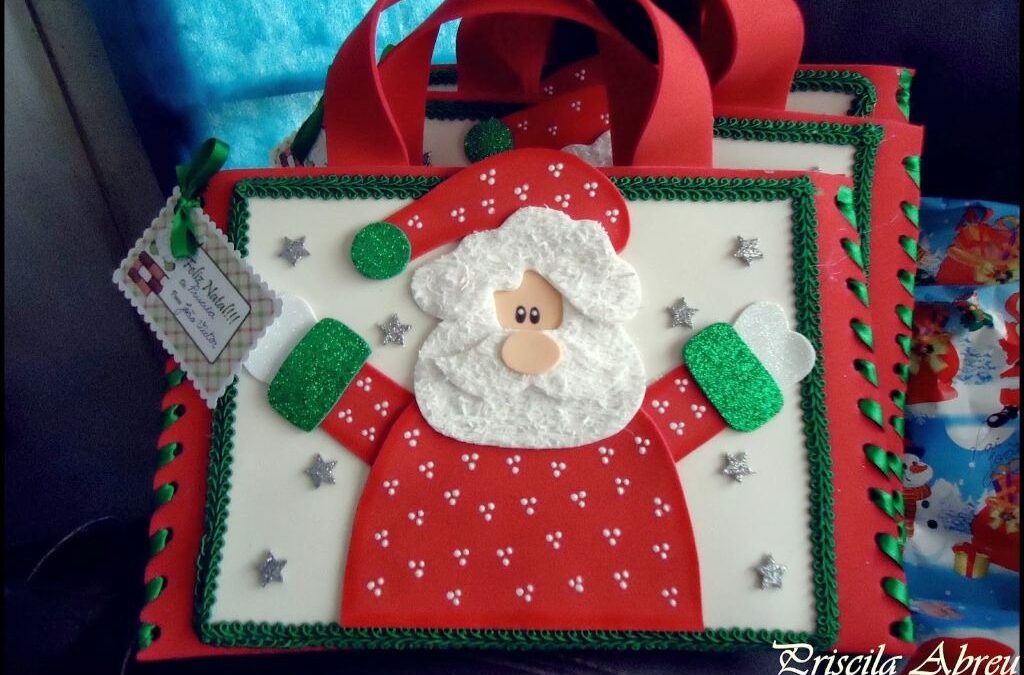 lembrancinha de natal em eva