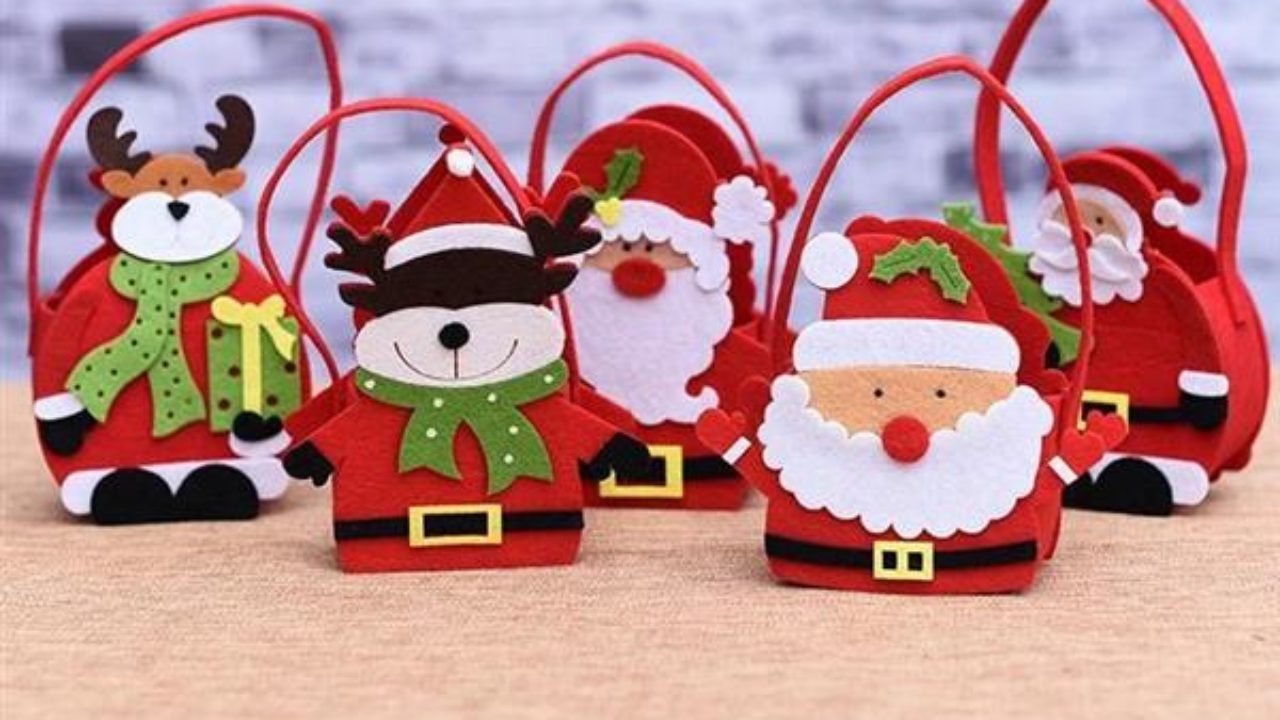 10 Moldes Gratuitos de Lembrancinhas de Natal em EVA para Imprimir