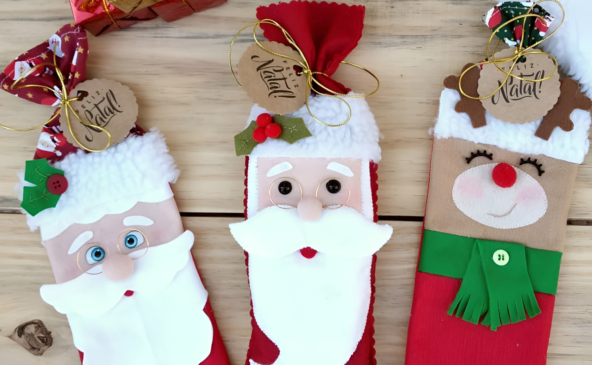 Como Fazer Porta-Bombons de Natal em EVA: Passo a Passo Detalhado