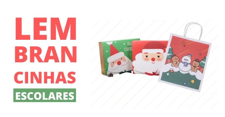 Lembrancinhas de Natal pedagógicas para educação infantil