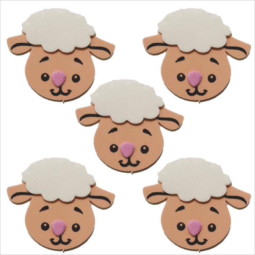 lembrancinha de ovelhinha em eva