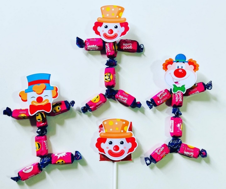 lembrancinha de palhaço para festa infantil