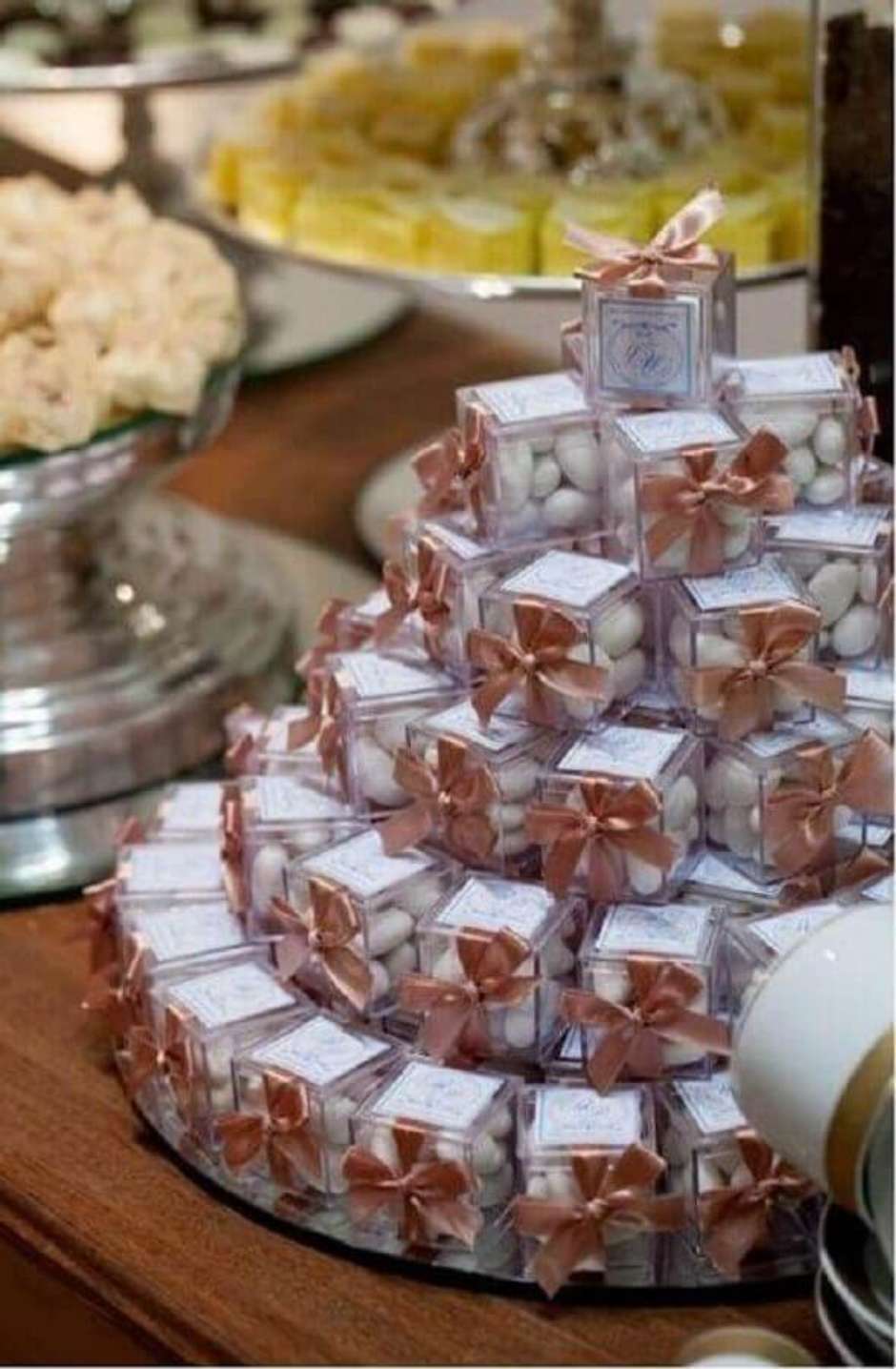 lembrancinhas de casamento simples comestíveis