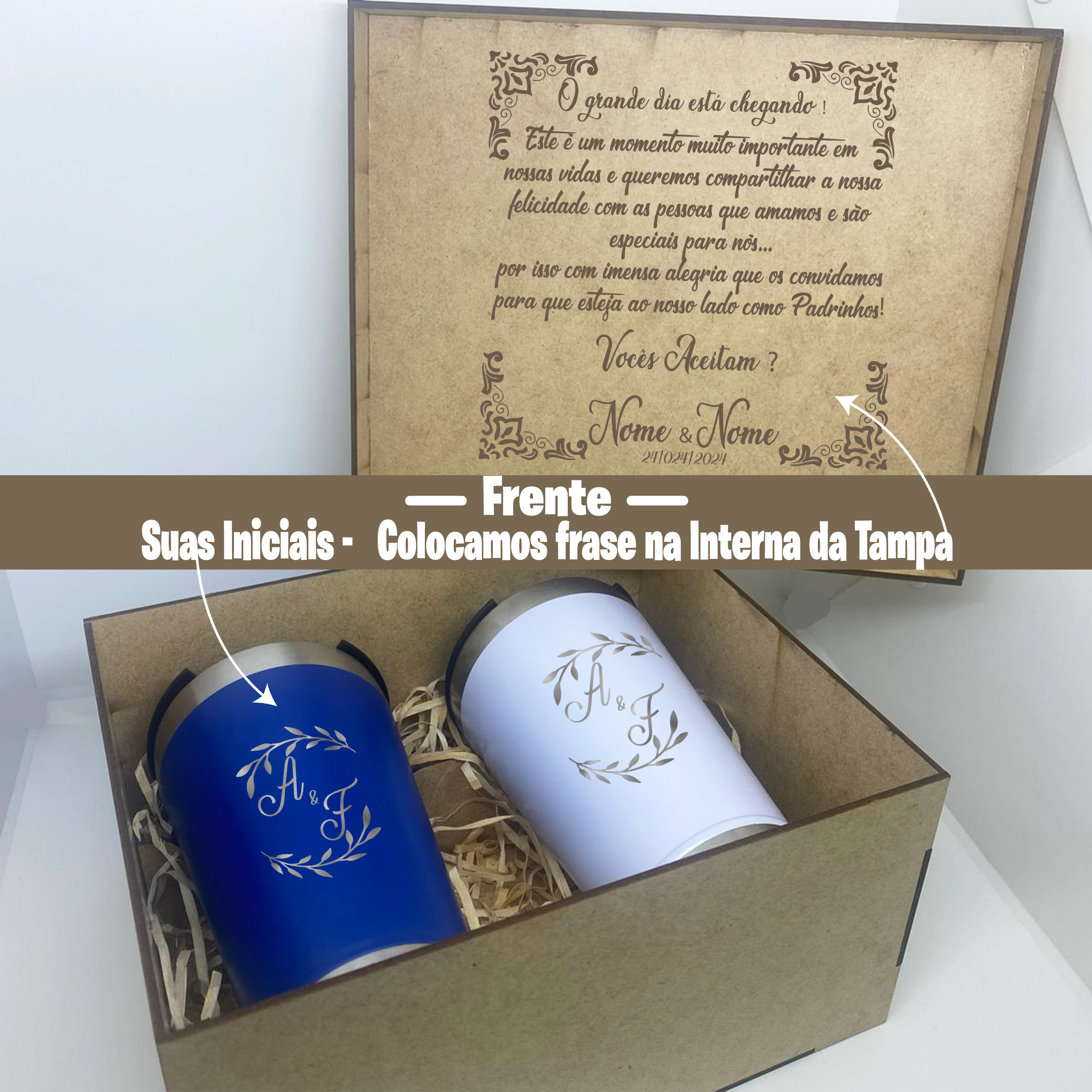 ideias criativas de lembrancinhas para padrinhos que surpreendem