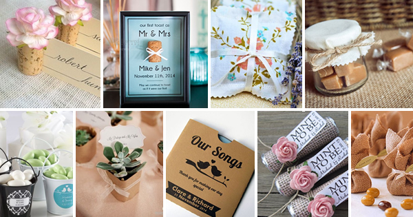 As melhores lembrancinhas de casamento eco-friendly para 2026