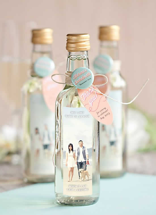lembrancinhas de casamento simples e chique personalizadas