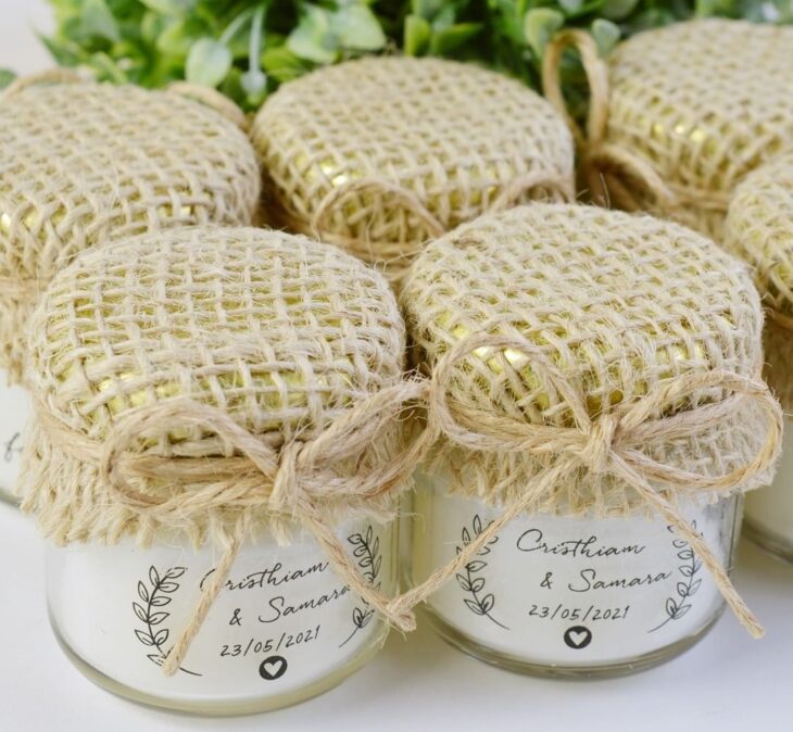 lembrancinhas de casamento simples e chique sustentáveis