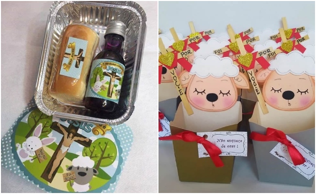 lembrancinha de aniversário da igreja