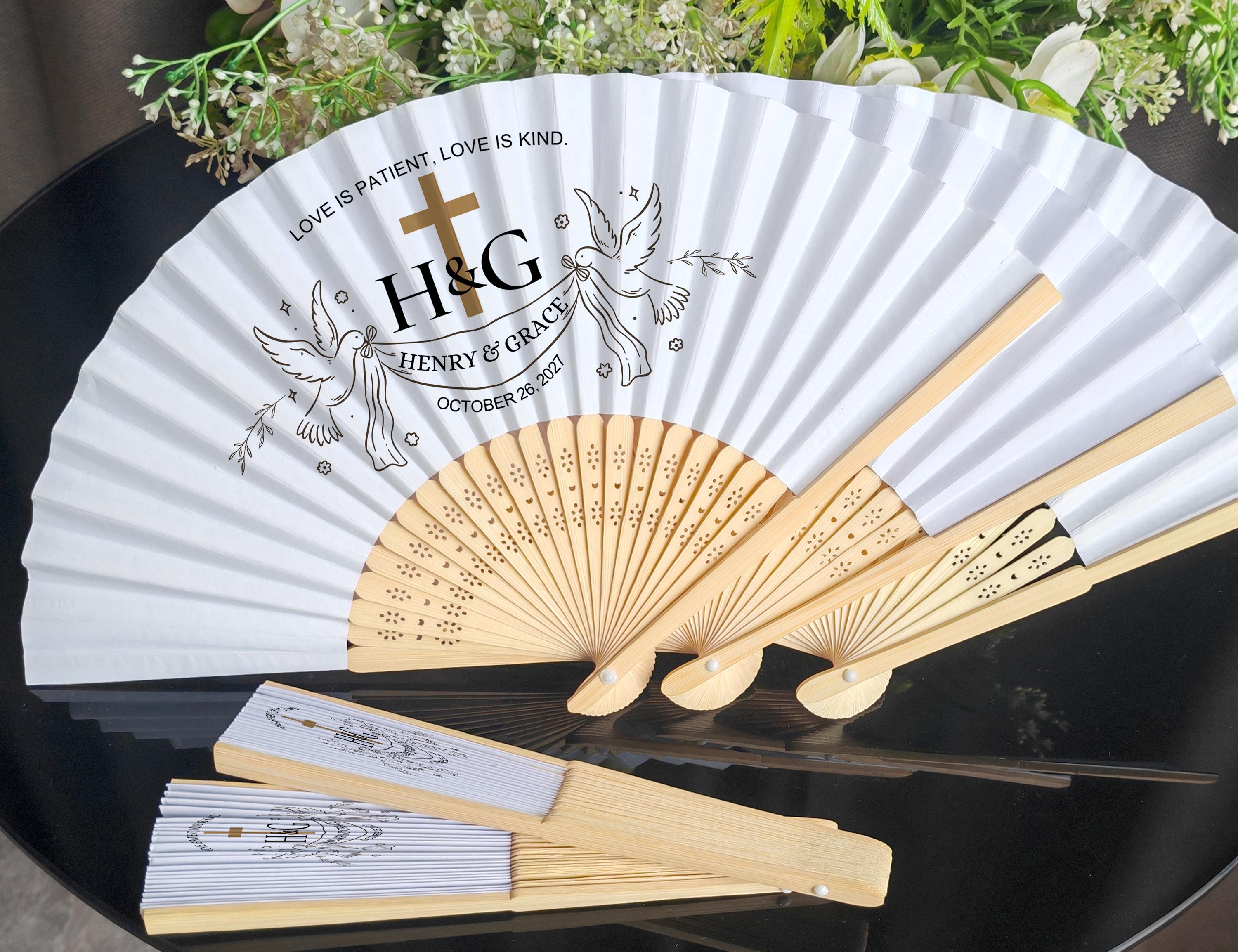 leque para noiva casamento verão