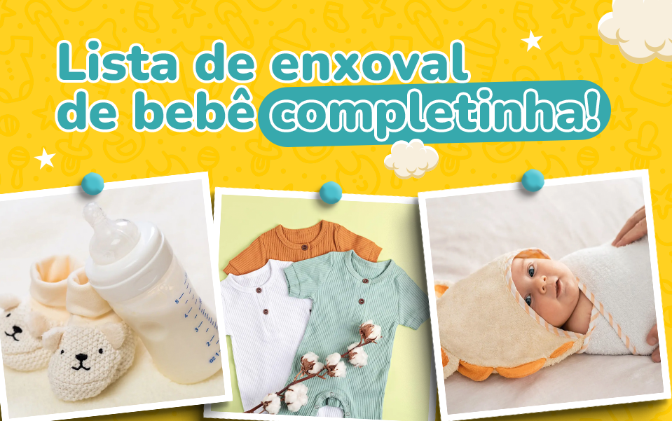 5 ideias de títulos
1. O Guia Definitivo do Enxoval de Bebê: Do Vestuário ao Quarto
2. Enxoval de Bebê: O Que Realmente Não Pode Faltar?
3. Planejando o Enxoval Perfeito: Dicas Essenciais para Mamães de Primeira Viagem
4. Higiene e Banho do Bebê: Itens Indispensáveis para o Cuidado Diário
5. Passeio e Transporte: Escolhendo os Melhores Itens para o Seu Bebê