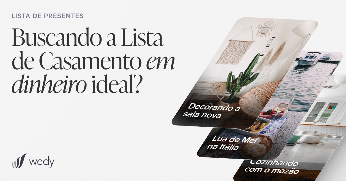 erros comuns ao montar lista de casamento