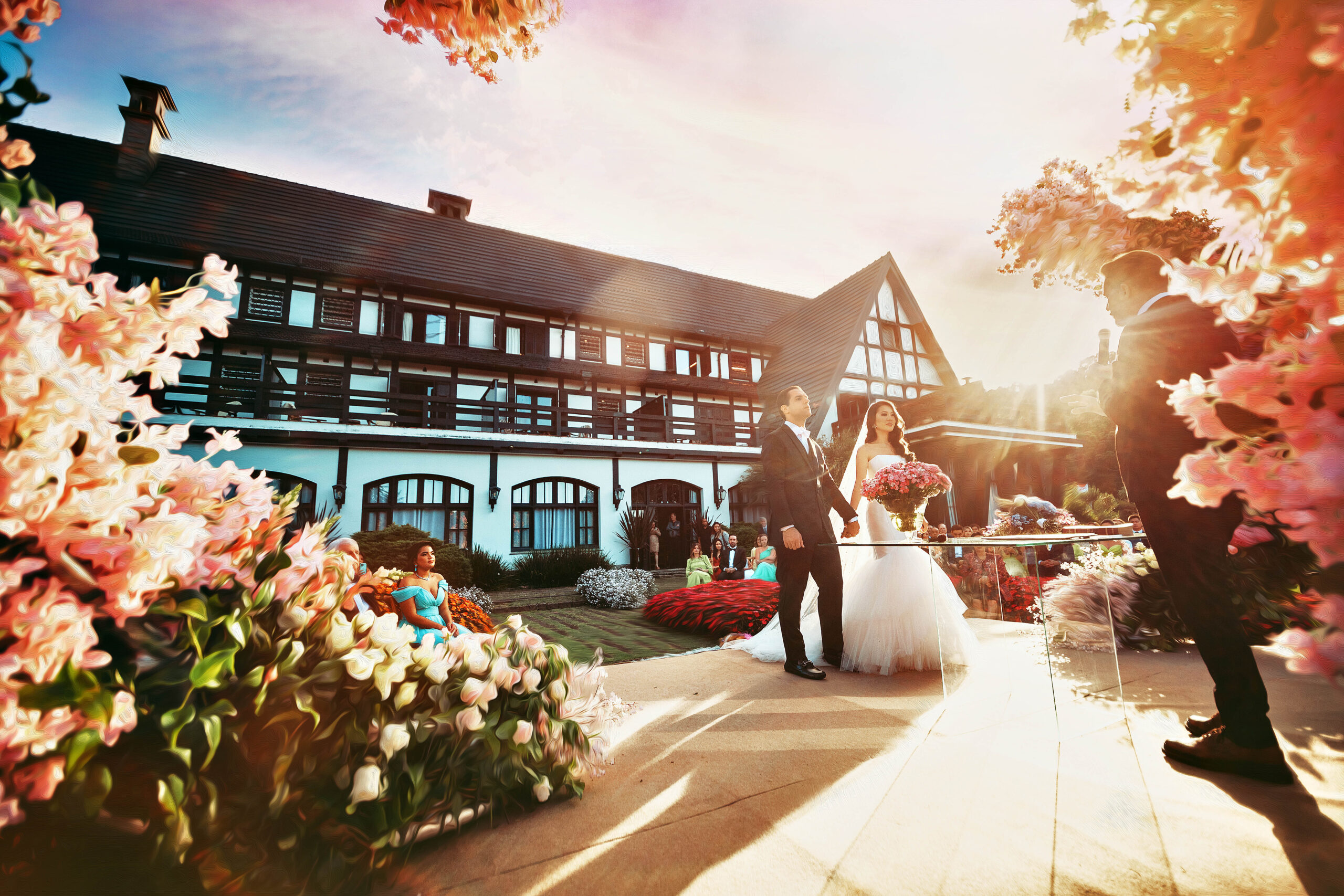 Ideias de atividades para entreter convidados em um casamento de final de semana