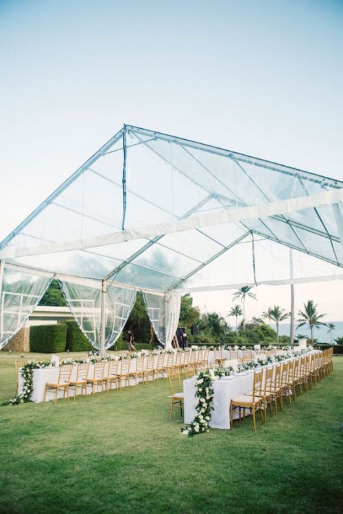 casamento ao ar livre com plano de contingência