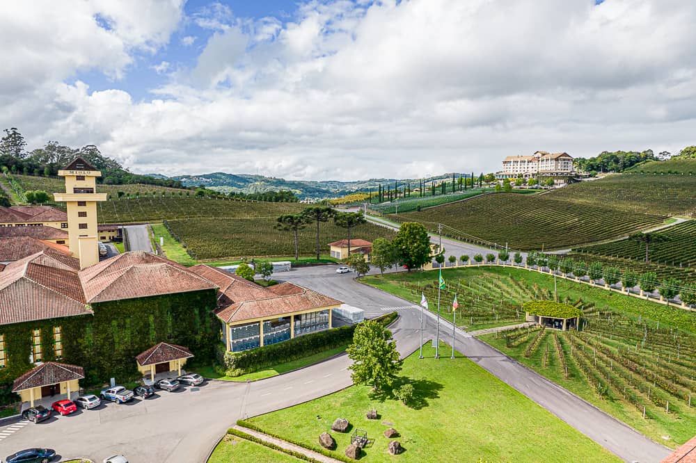 hotéis com vista para vinhedos