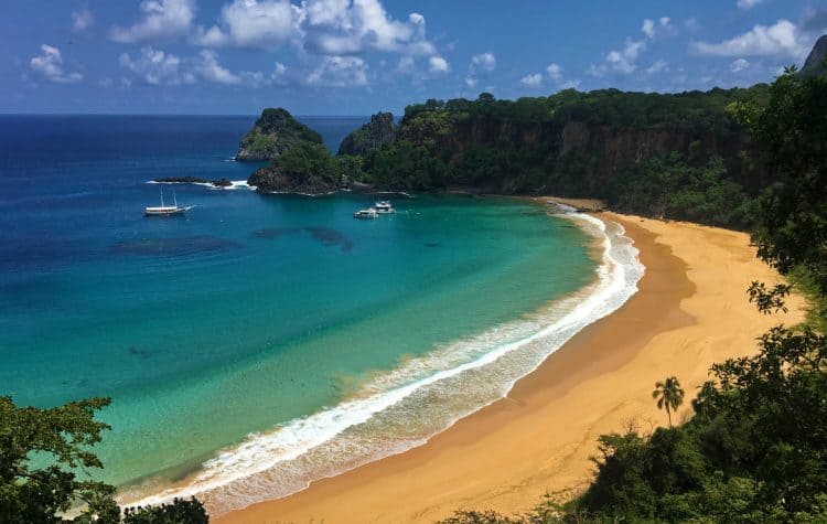 lua de mel em Fernando de Noronha