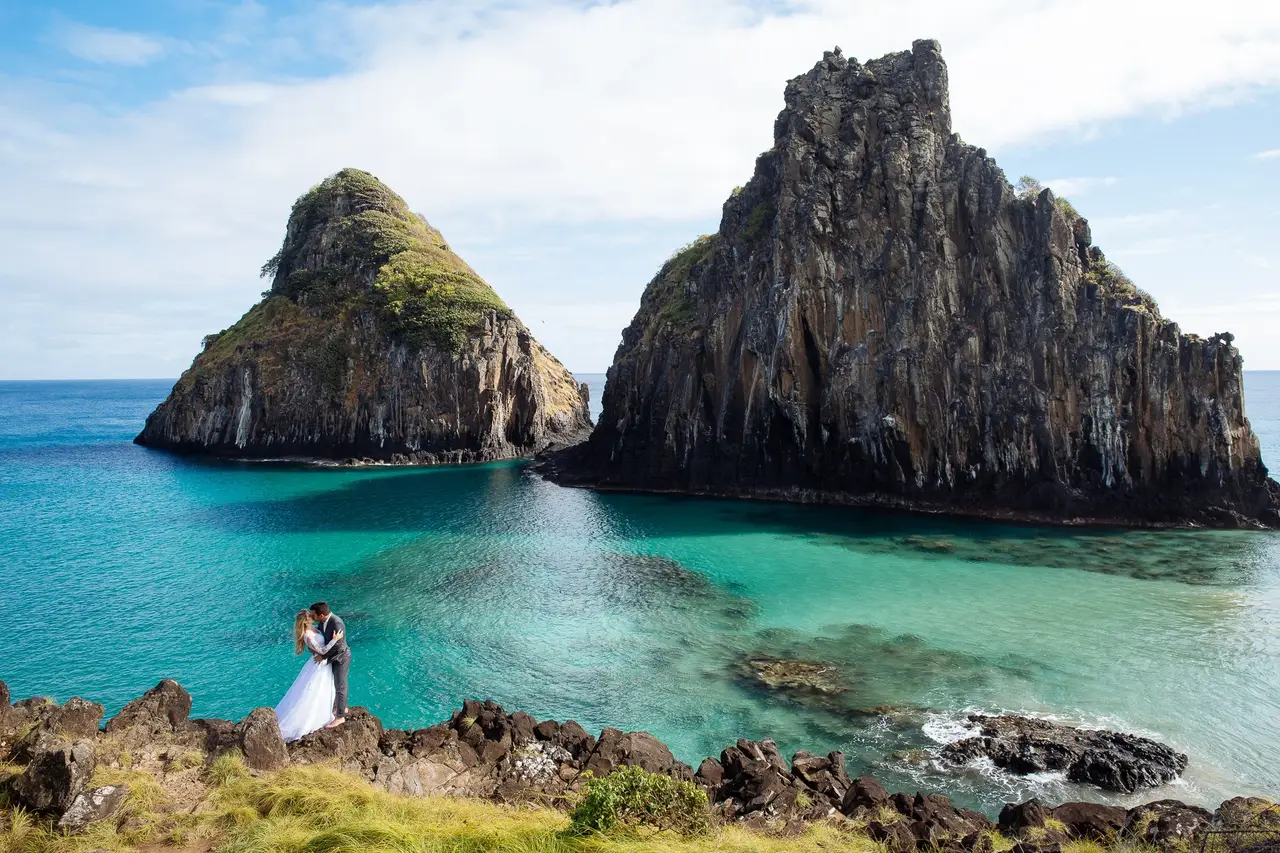lua de mel em Fernando de Noronha