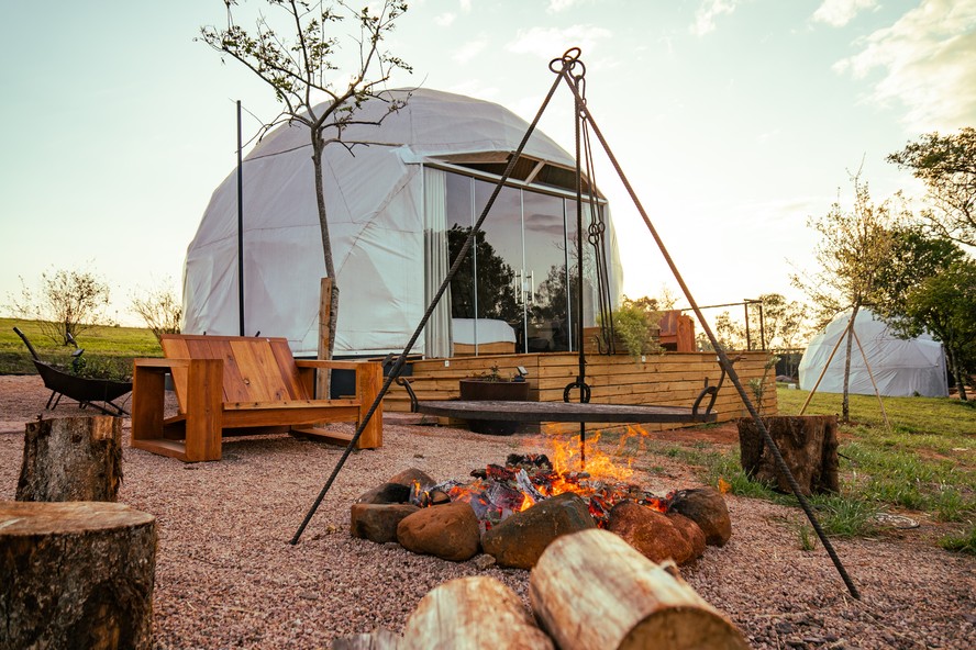 melhores destinos de glamping para lua de mel no Brasil