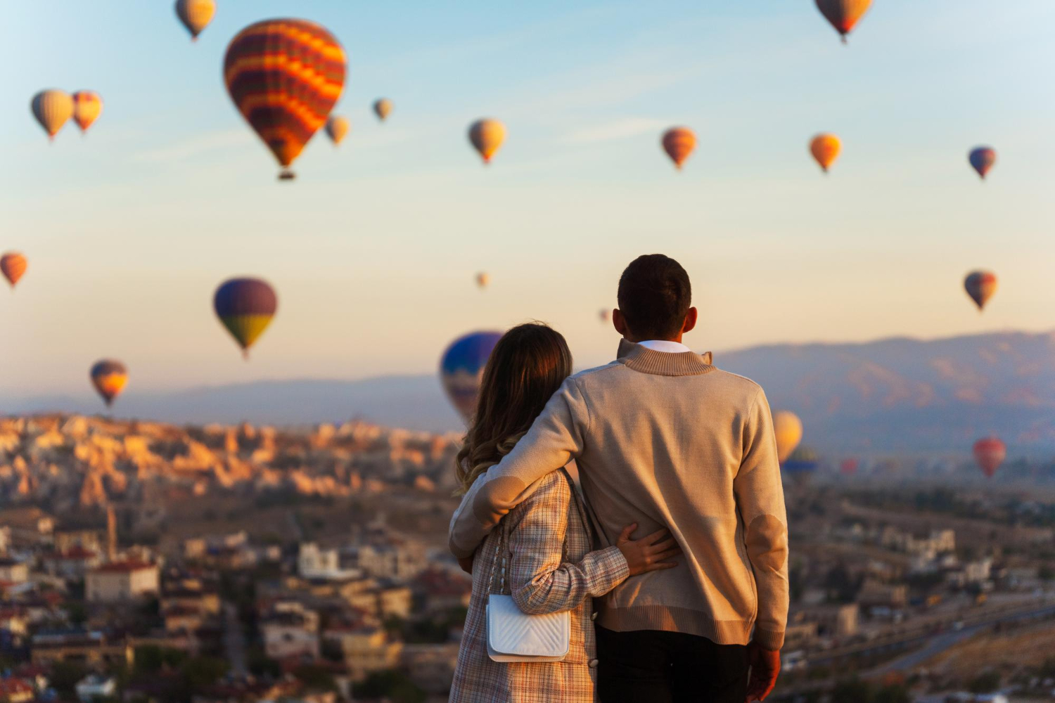 voo de balão capadócia para casais