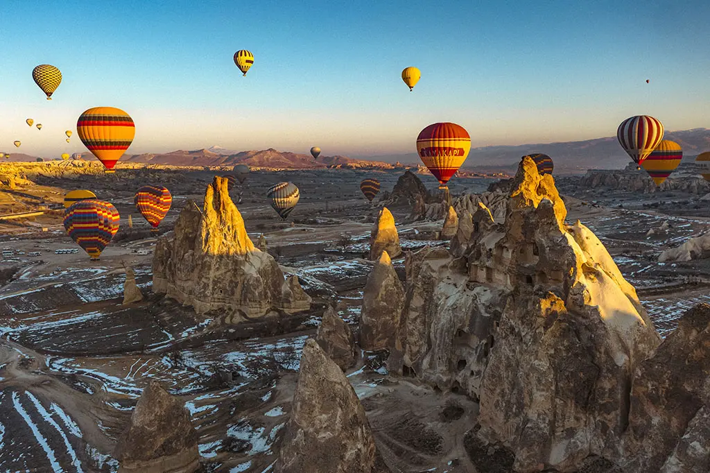 melhores hotéis lua de mel capadócia
