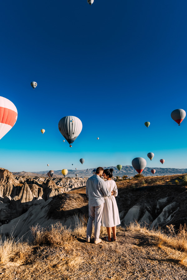 voo de balão capadócia para casais