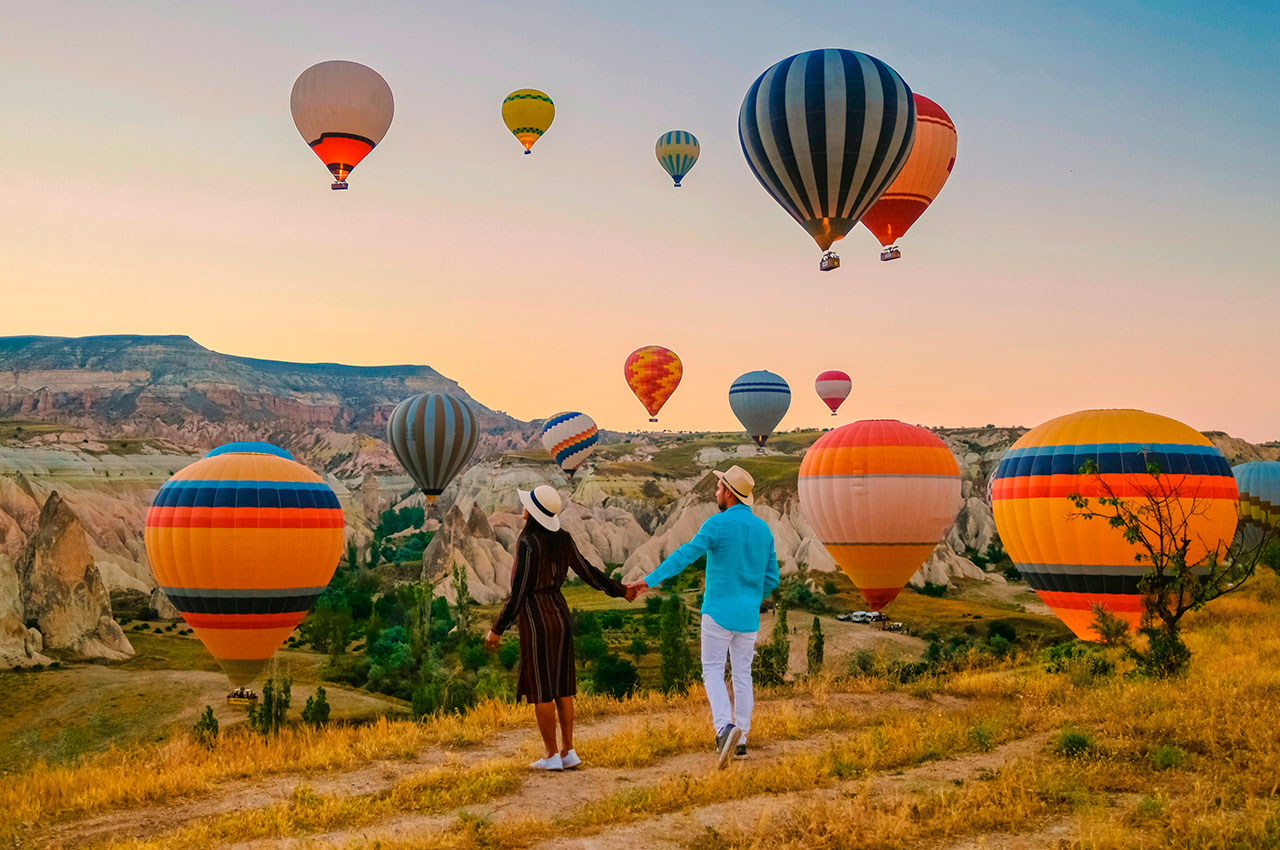 lua de mel na Turquia (Capadocia)