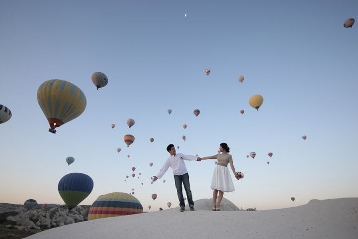 melhores hotéis lua de mel capadócia