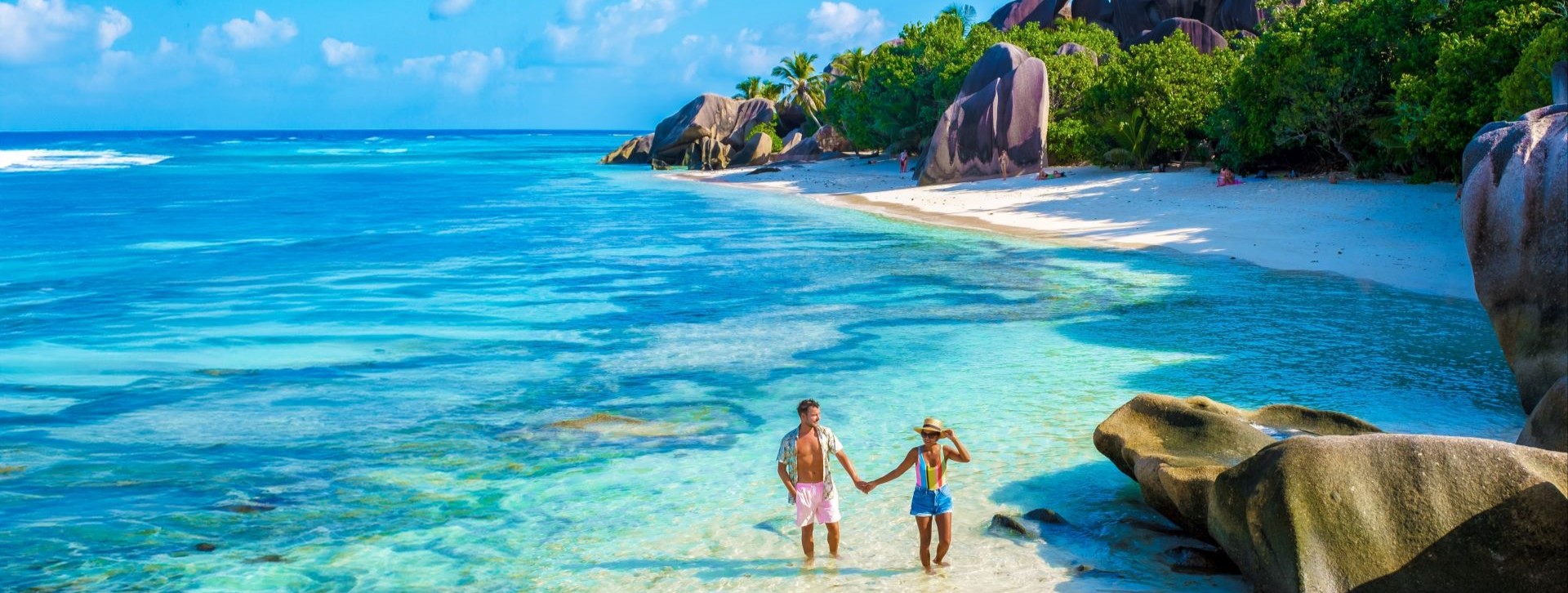 praslin ou la digue lua de mel