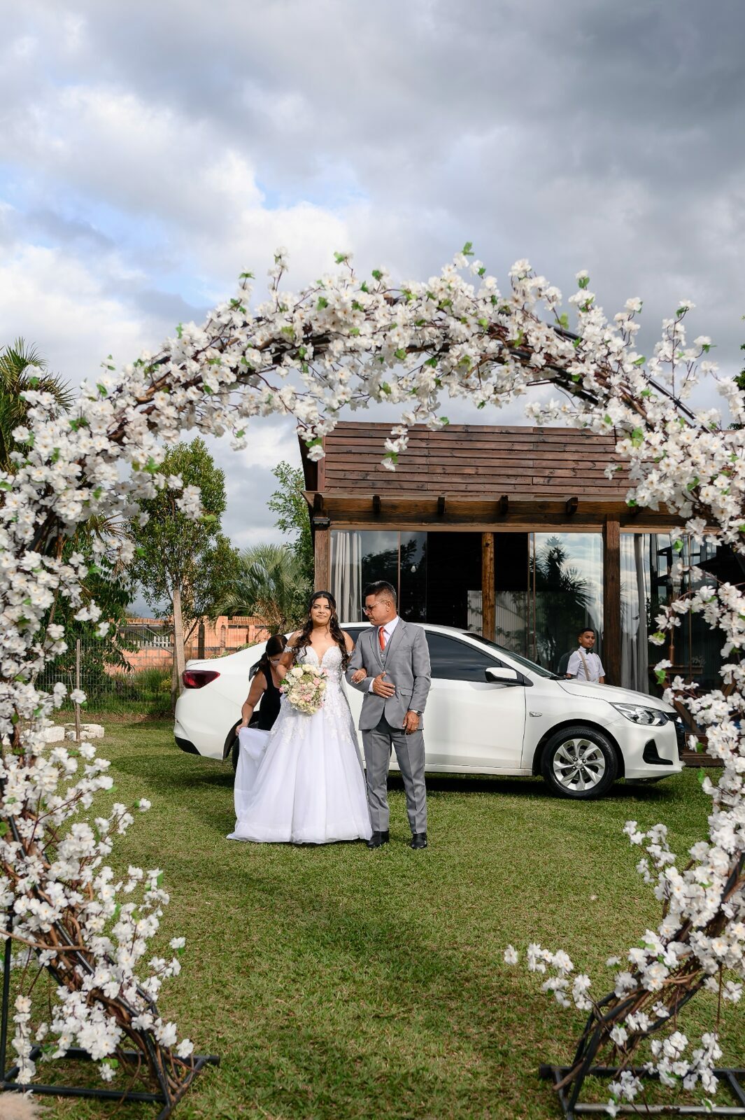 espaços para festa de casamento Aparecida