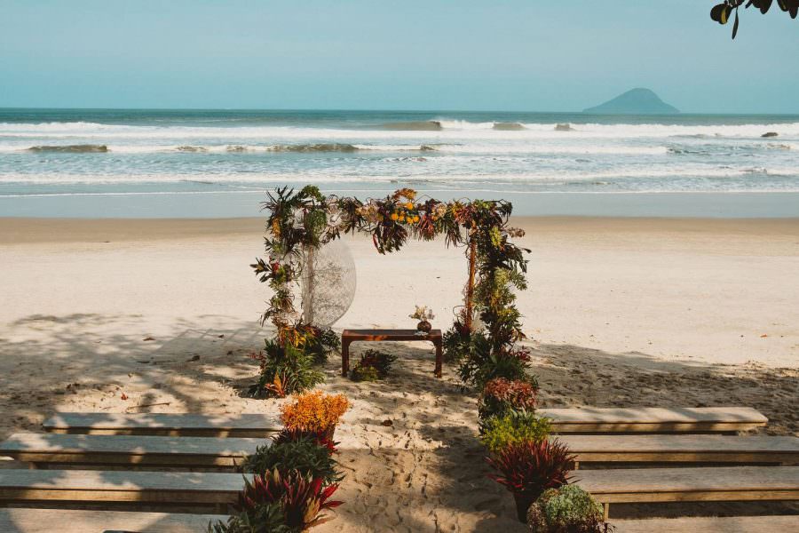 lugares para casar em barra do una