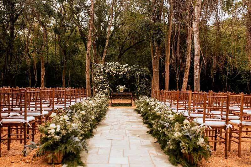 lugares para casar em bicas