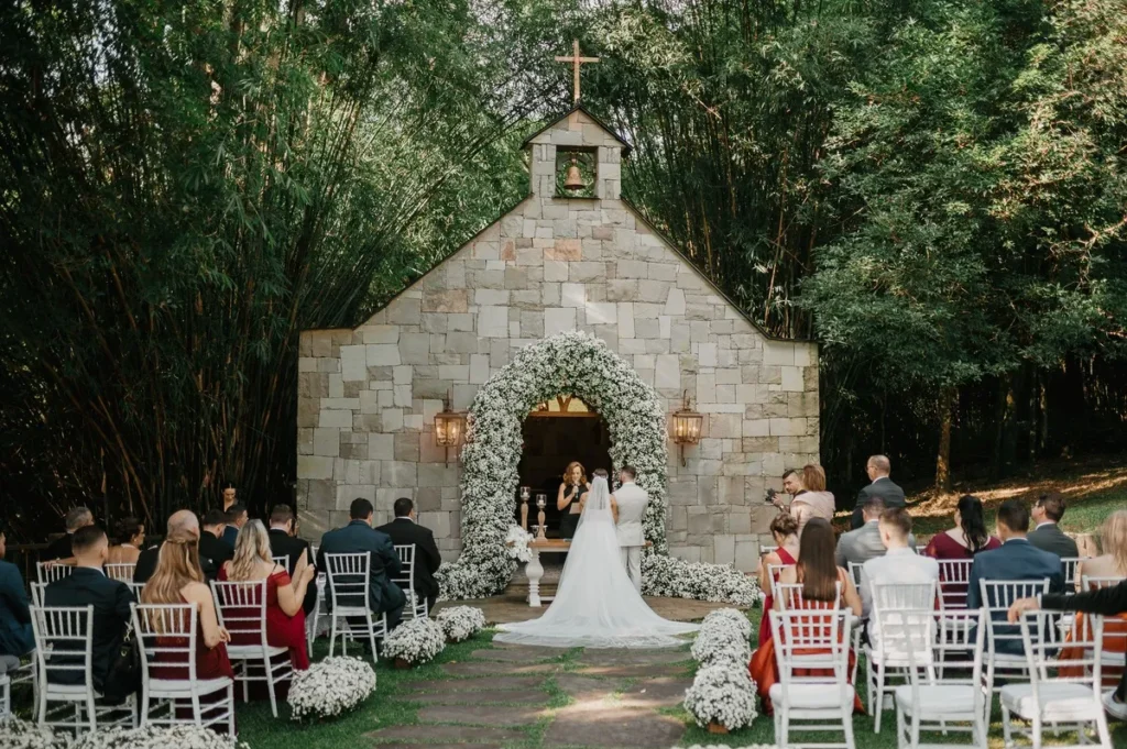 Espaço rústico para casamento Caçador
