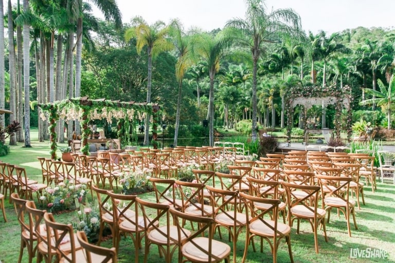 Sítios para casamento Rio Acima