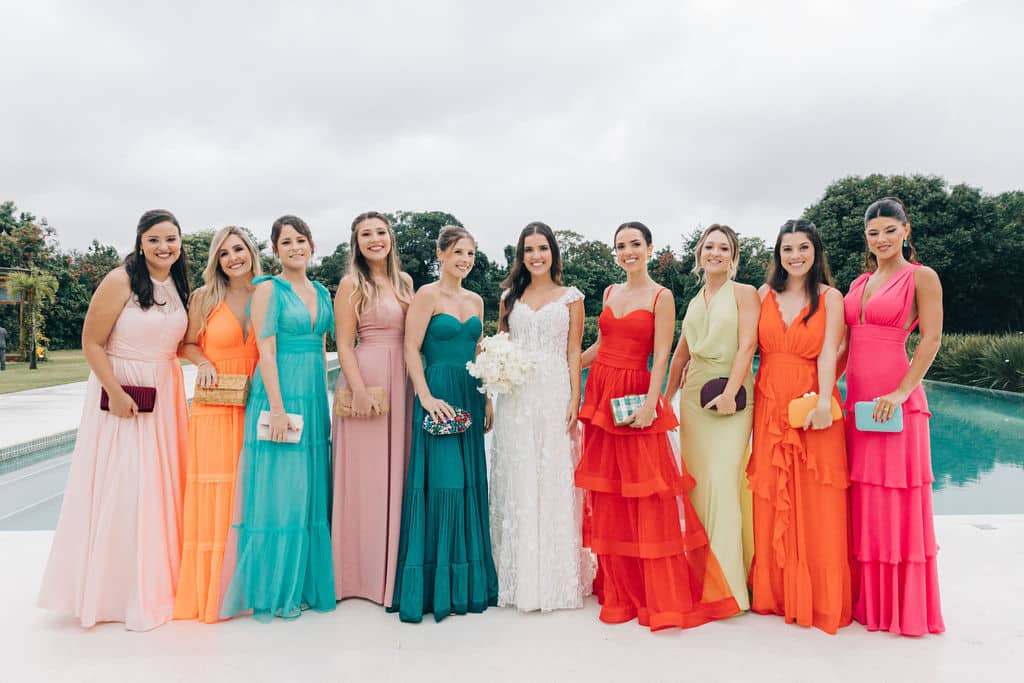 Vestidos de Madrinha: Cores