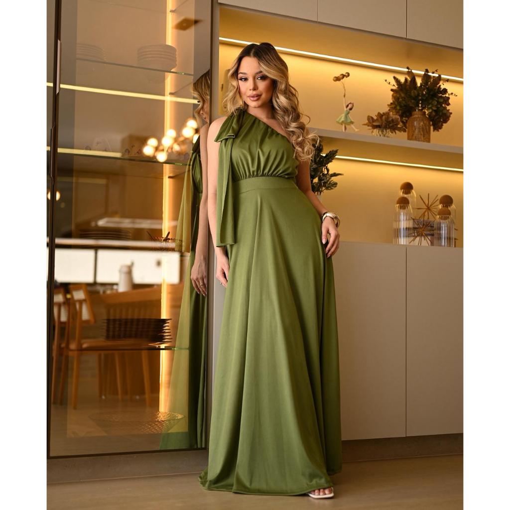 Tendências de Tecidos e Modelos para Vestidos de Madrinha Verdes em 2024