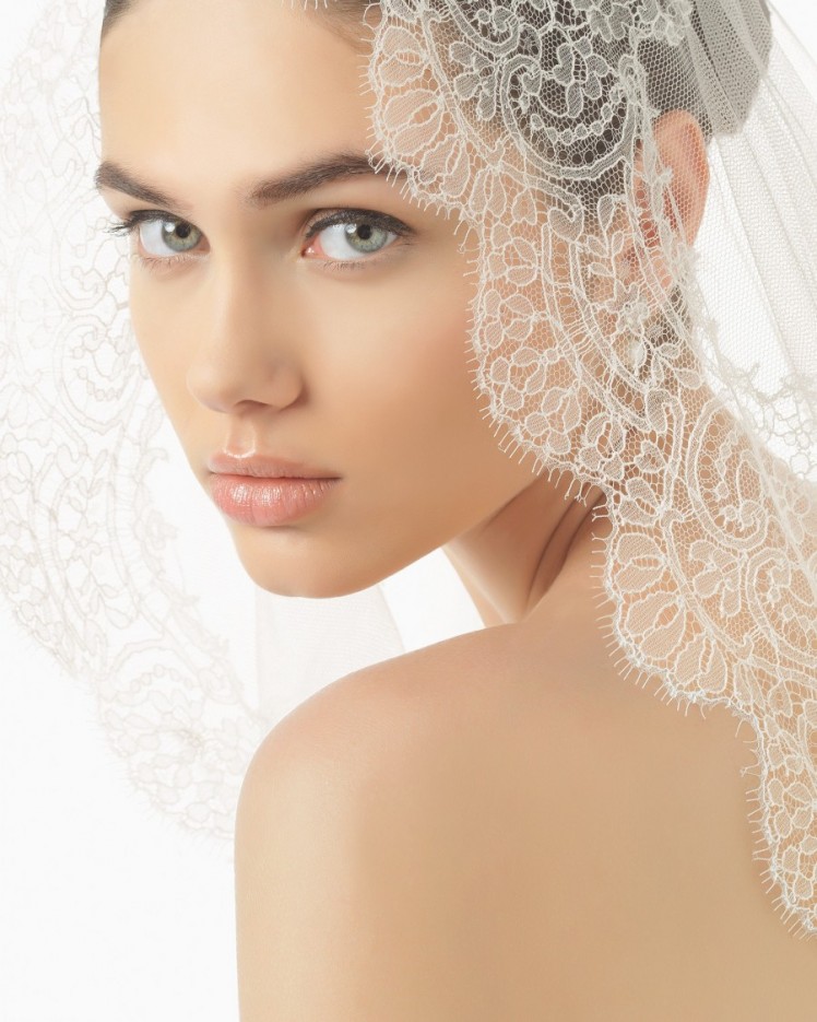 mantilha para noiva tradicional