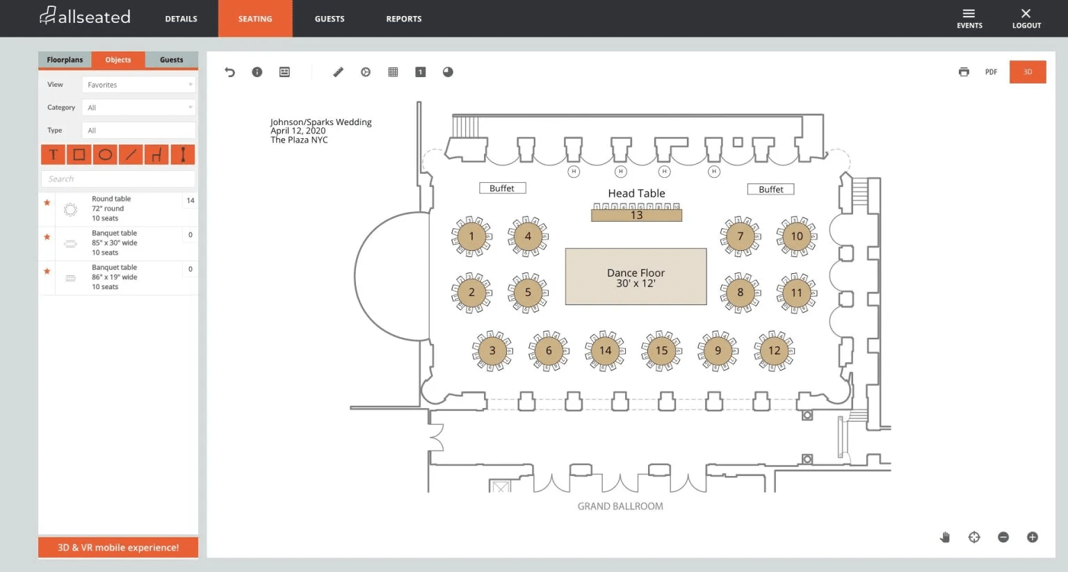 ideias criativas para mapa de mesas de casamento