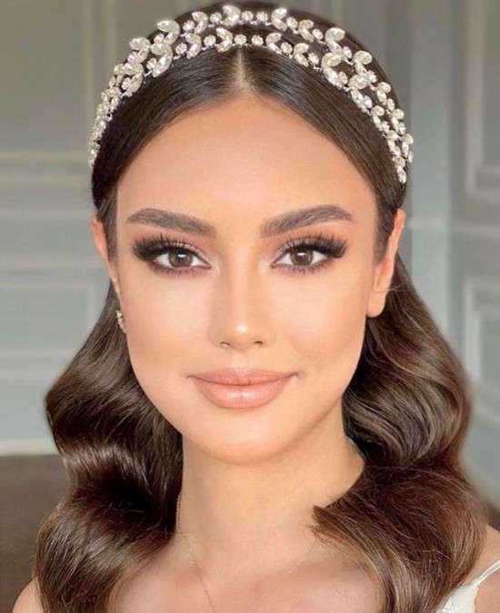 inspiração maquiagem de noiva clássica e romântica