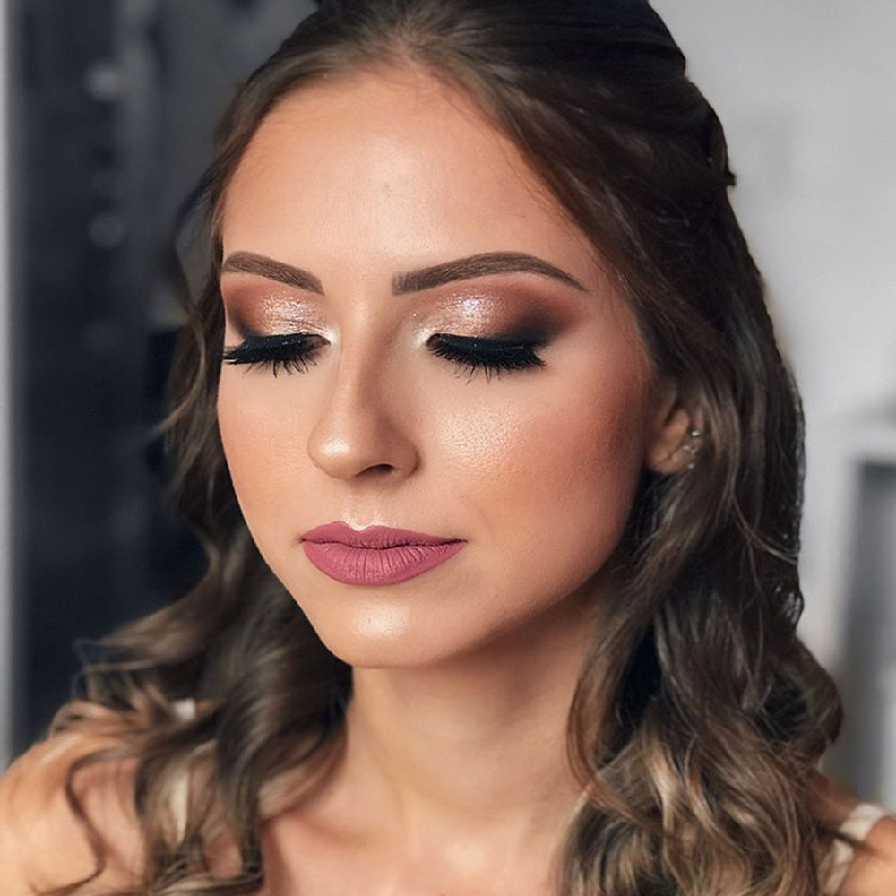 maquiagem madrinha de casamento