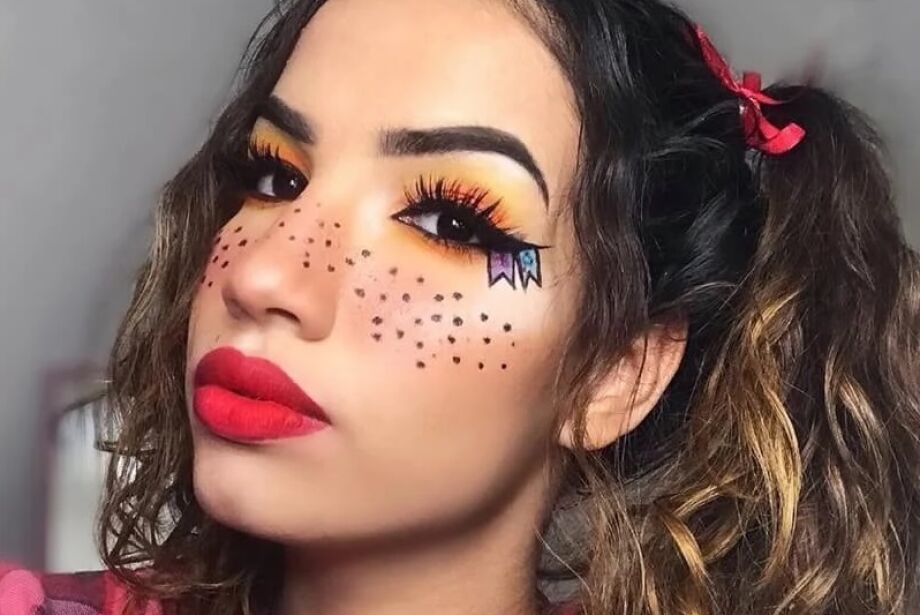 sardas falsas maquiagem noiva
