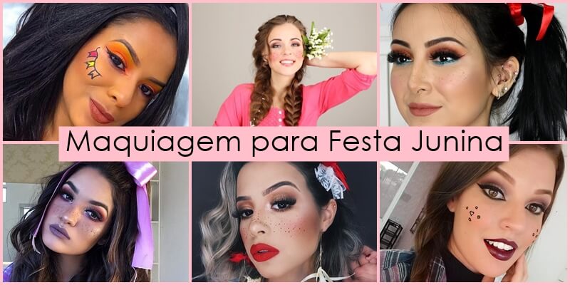 make noiva festa junina
