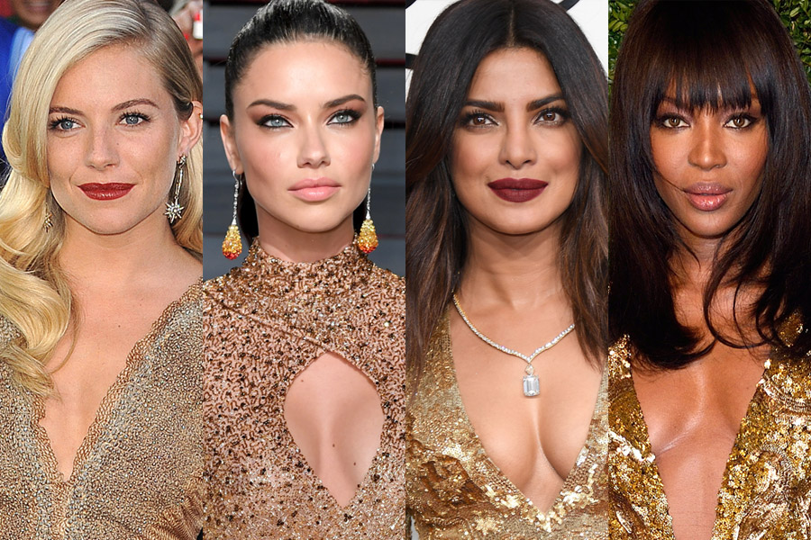 maquiagem para vestido noiva dourado